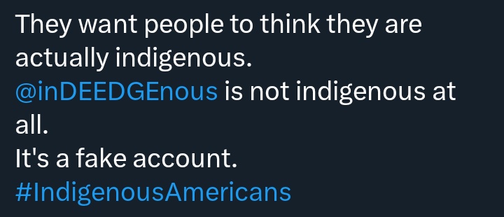 @stillgray @inDEEDGEnous
#IndigenousAmericans #NativeAmericans #AmericanIndians