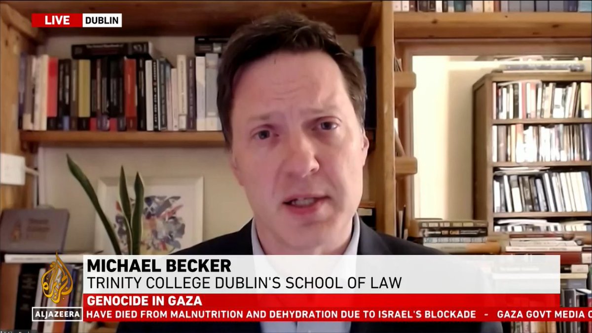 Good to join @AJEnglish to unpack the #ICJ's minimalist 15-1 decision that circumstances do not currently require provisional measures against #Germany, as sought by #Nicaragua, in connection with German military assistance to #Israel and events in #Gaza. mediaview.aljazeera.com/video/Cxsnn5h2…