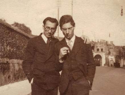 Louis #Kahn & Louis #Skidmore... in Rome. 1928
#architecture #arquitectura