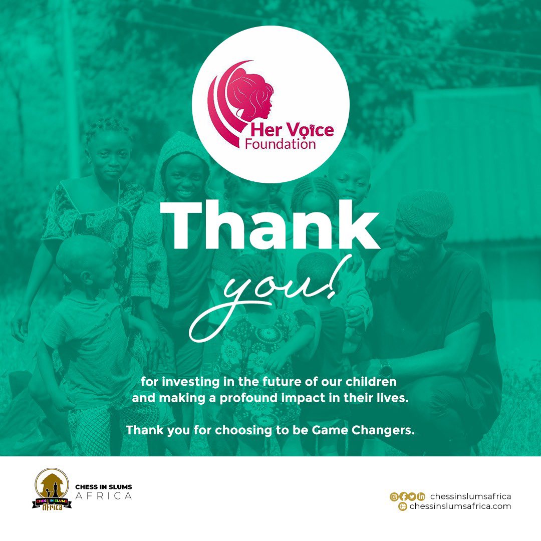 We extend our sincere gratitude to @hervoice_org and hope that our collaboration serves as a catalyst for all change-makers to realize the transformative results achievable through collective action