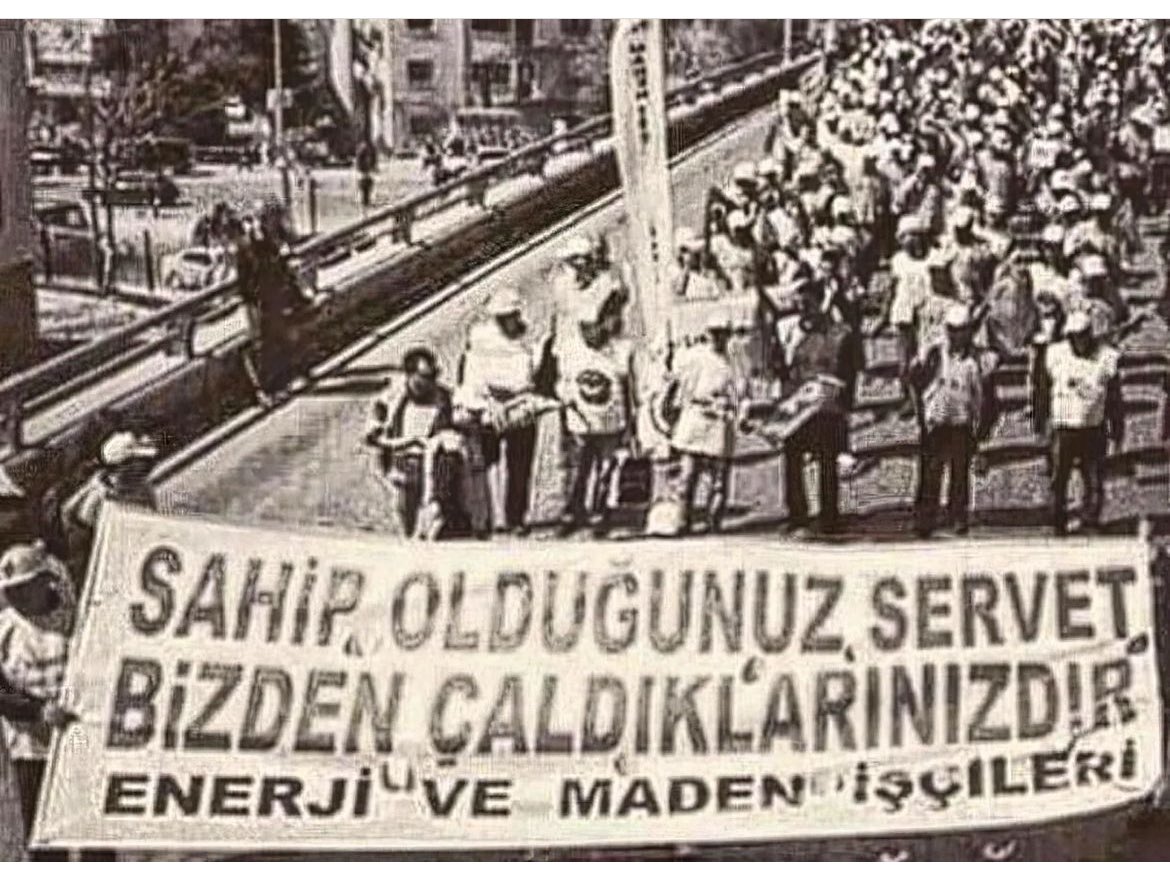 “Sahip olduğunuz servet, bizden çaldıklarınızdır.''  
#BijîYekGulan #1mei #WorkersDay #MayDay #1Mayıs