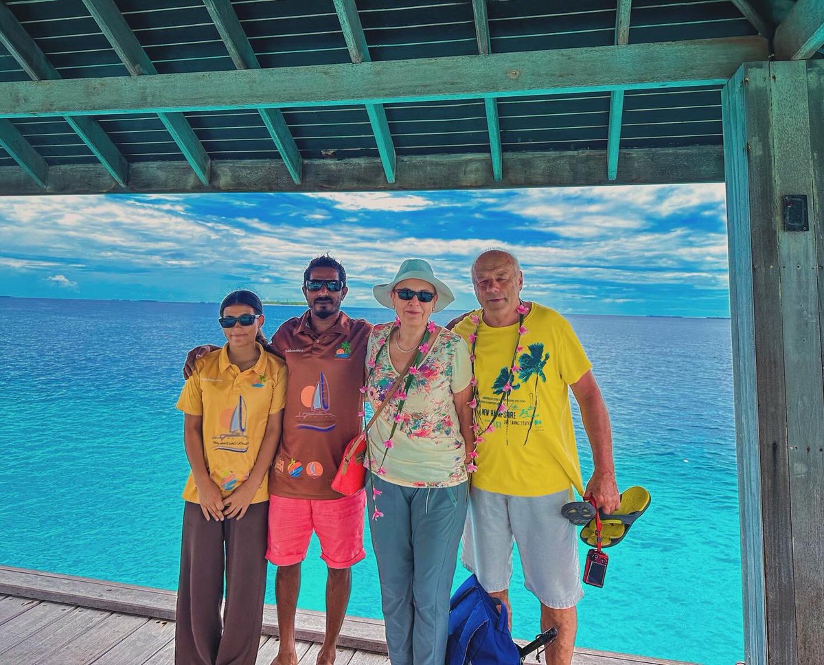 We are so happy to welcome mrs Eva Parcna & Mr. Lubos Dvorak for the 2nd time. Welcome home 🇲🇻 🏝️ 
.
.
#sabbabeachhotels #sabbabeachvillasandspa #sabbasummersuite #sabbabeachsuite #sabbawhitesandcatamaran #fodhdhoo #islandlife #czechrepublic🇨🇿 #maldives #sunnysideoflife