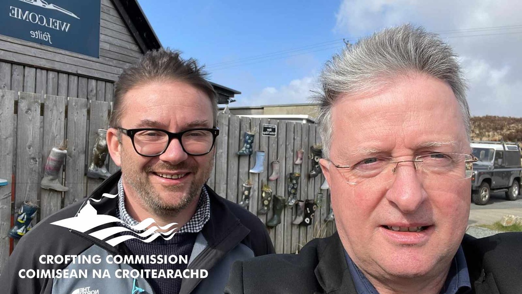 Our CEO, Gary Campbell, recently met with Charles Culbertson, Skye Area Representative, for a productive discussion on local crofting matters and ongoing collaboration between the Crofting Commission and crofting communities. #CroftingCommission #Skye #Scotland