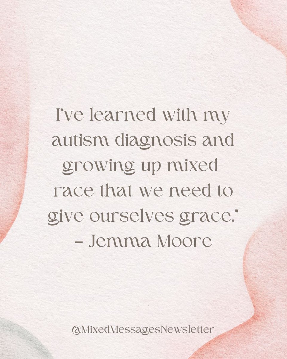 Do you give yourself enough grace? For this week's guest Jemma Moore, it's been a revelation. Read more of her story here: mixedmessages.substack.com/p/jemma-moore-…