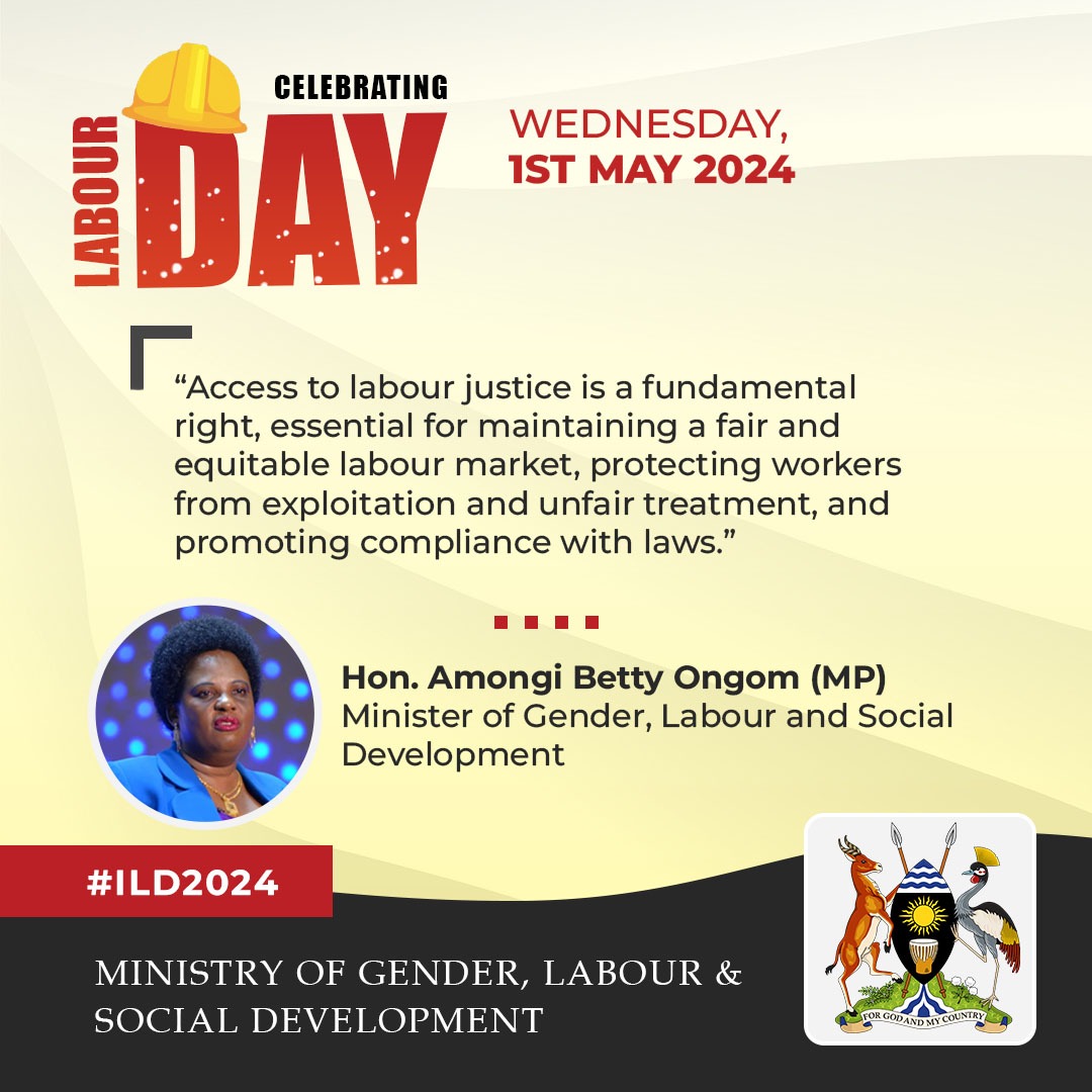 Labour day celebrations are  underway at Mukabura Grounds – St. Leo’s College Kyegobe, Fort Portal City under the theme, “Improving Access to Labour Justice: A Prerequisite for Increased Productivity. @KagutaMuseveni is the chief guest. @BalaamAteenyiDr
#ILD2024