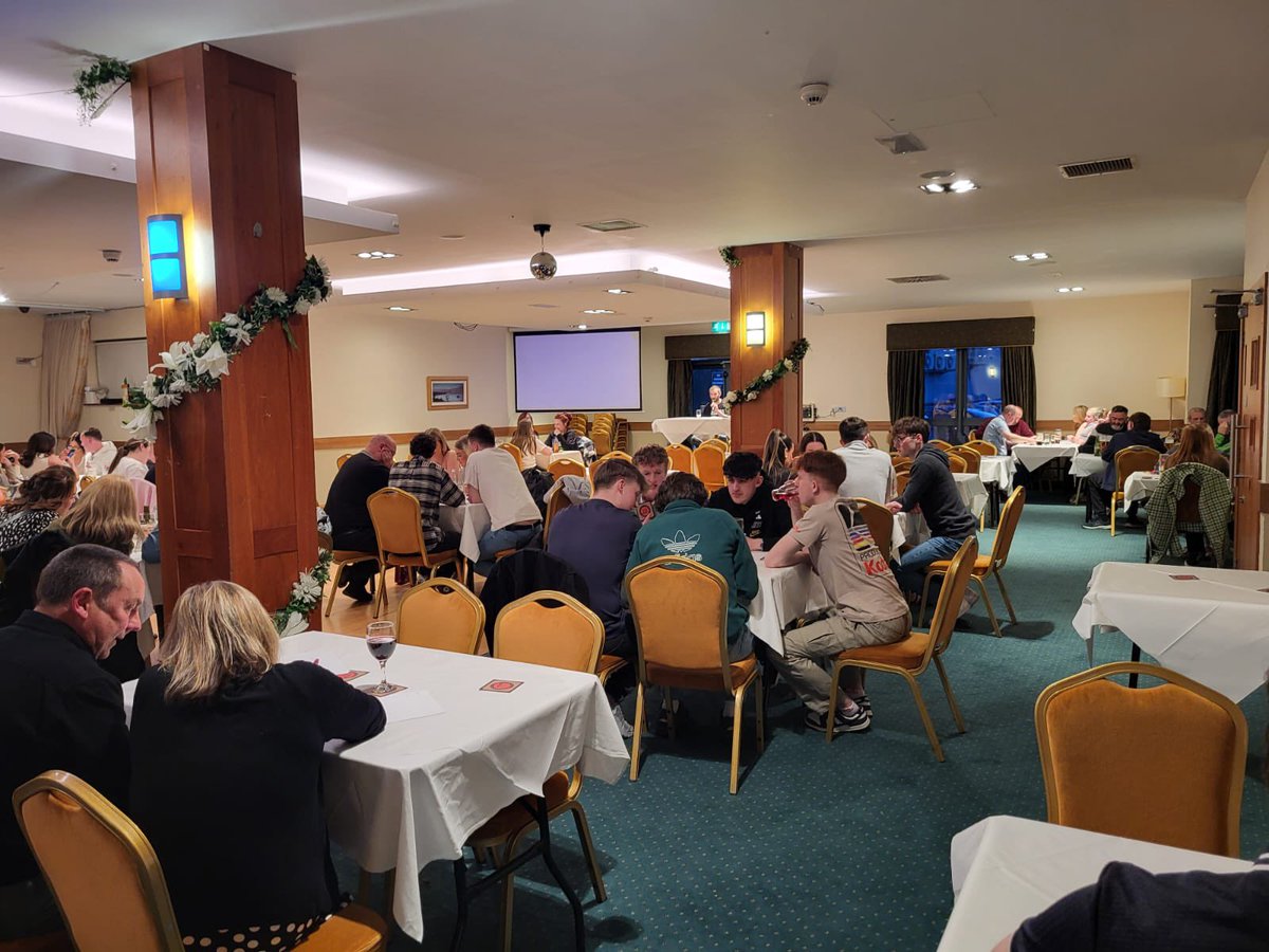 Thanks to everyone who came along to our table quiz in Letterkenny organised in support of Olivia Robb, a valued member of Mandate, battling Motor Neurone Disease

About 80 people participated and we raised some much needed funds #Solidarity 
#betterinatradeunion #respectatwork