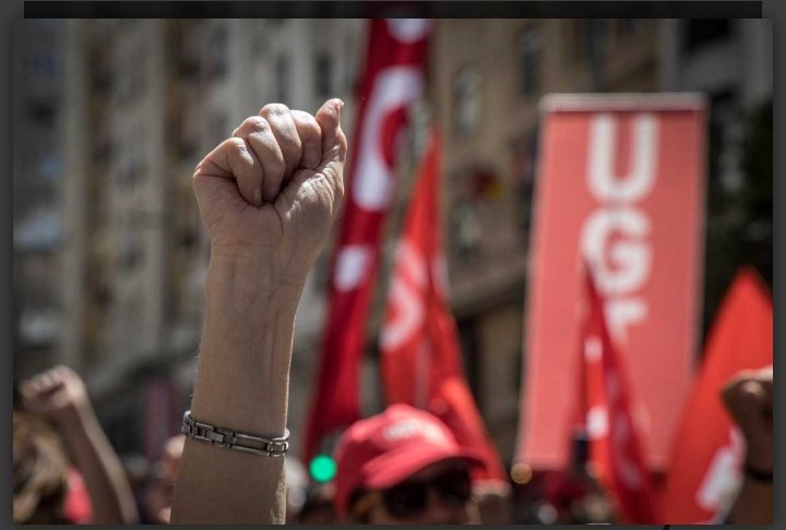 ‼️Viva el 1 de Mayo‼️ 📌Hoy es el día MUNDIAL de l@s trabajador@s, lo celebramos en todo el Mundo‼️ 📌TOMAMOS la CALLE por 📣 La democracia Y Las conquistas sociales ‼️Tenemos que continuar ganando derechos‼️#1demayo #1DeMayoALaCalle ugtpoliticaseuropeas.com/un-primero-de-…