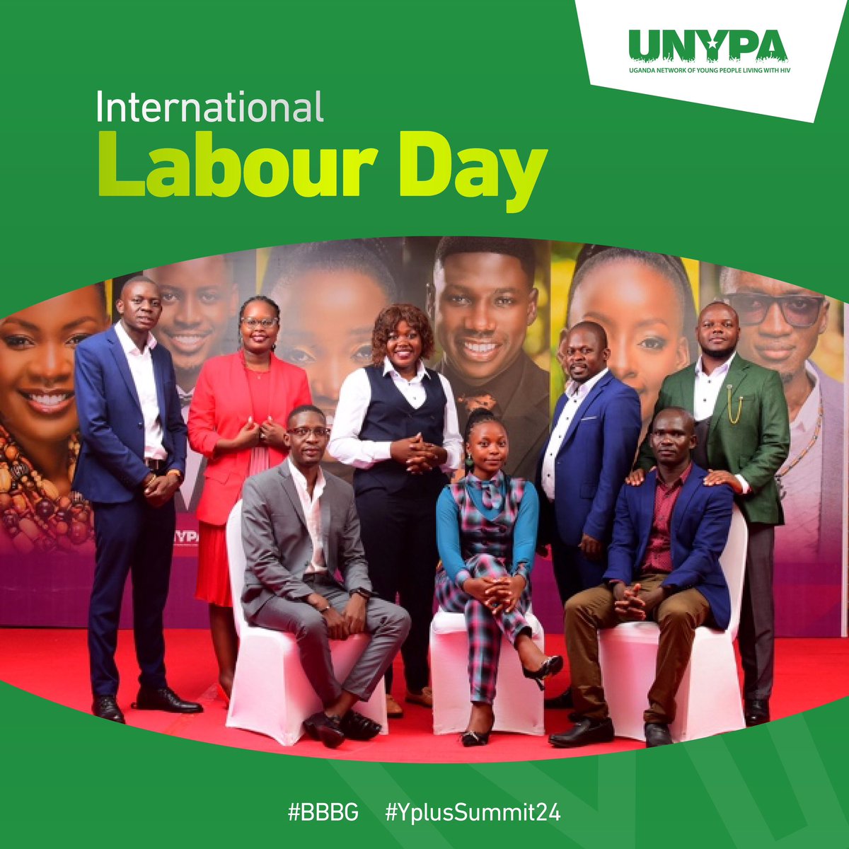 Dear YPLHIV, May this International Labour Day bring you renewed energy and motivation to pursue your goals with passion and dedication. #YPlusSummit24 #BBBG