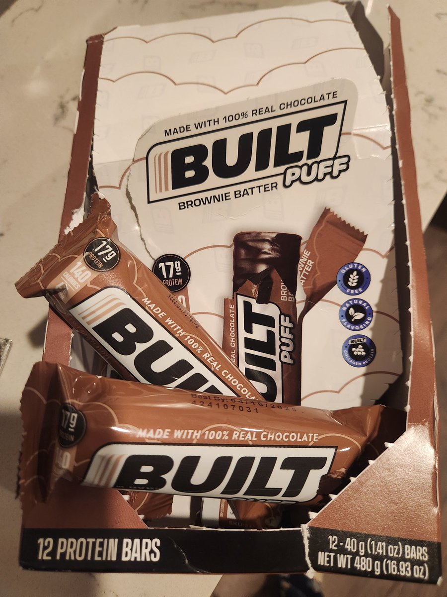 High Protein Snacks 💪 
My cookie dealer code Melissalopes 
 BUILT 10% using code Melissalopes   
You can now  order off Amazon. 
My  Link 
amazon.com/Built-Bar-Pack…
Use code Melissalopes to save 10 % 
builtbar.com/?baapp=Melissa…
#imbuilt #builtbarambassador  #builtbar @Built_Bar