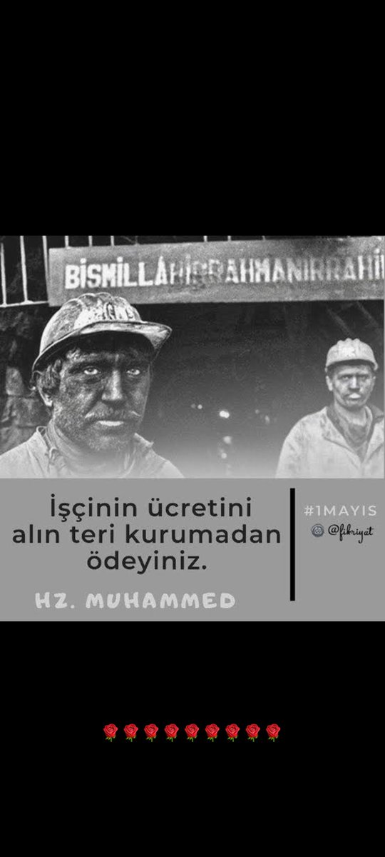 Serkan4909's tweet photo. Emekleri ile ülkemize değer katan tüm emekçilerimizin 1 Mayıs İşçi Bayramı kutlu olsun. https://t.co/tVOQJh2hv1