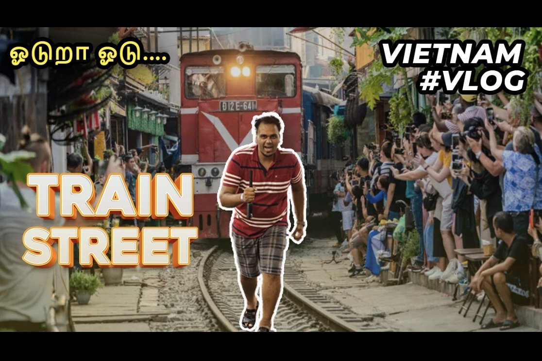 🤯🤯 Train  வருது ... 🏃🏃 ஓடுறா ஓடு 😜😜 #vietnamseries #Vietnamvlog episode 6 #tamilvlog 
Watch it here :
youtu.be/KmtaVQxt-Kw