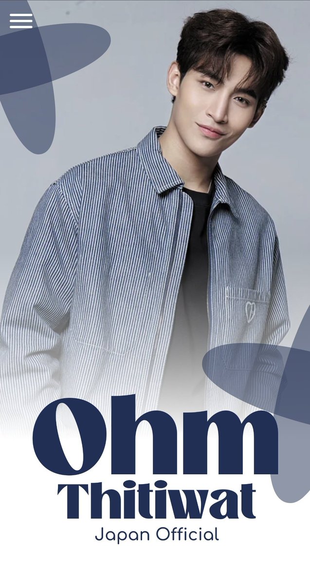 Congratulations to the opening of your Japan official fan club!!! 🎉🎉 Hope​ to see more activities in the future!! May you receive lots of love and support from the Japanese fans 🙏 ➡️ohmthitiwat.jp #OhmThitiwat