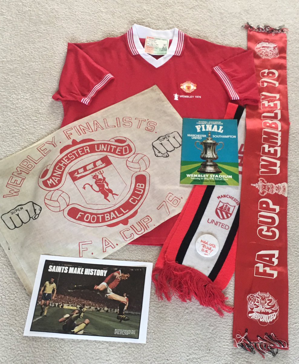 paulenglish1961's tweet photo. 1st May 1976, I paid my first visit to the Old Wembley stadium for the FA Cup final v Southampton. I was set to see United win a trophy for the first time. But it just never happened. We all know it was offside, but it still hurts 48 years later. #MUFC #UTFR #GGMU #ManUtd https://t.co/htwH32chvK