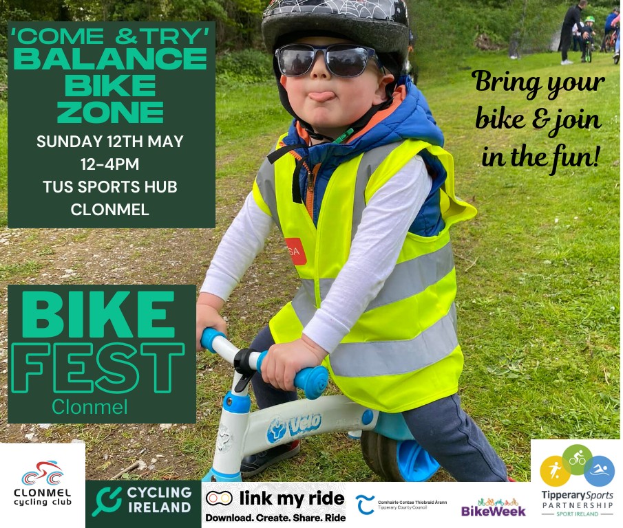 TSP are delighted to have teamed up with Clonmel cycling club & @CyclingIreland for a Family Festival.🚴🚴‍♀️ A celebration of Clonmel Cycling Club's first anniversary in the Sports Hub! @sportireland @TipperaryCoCo #beactivetipperary