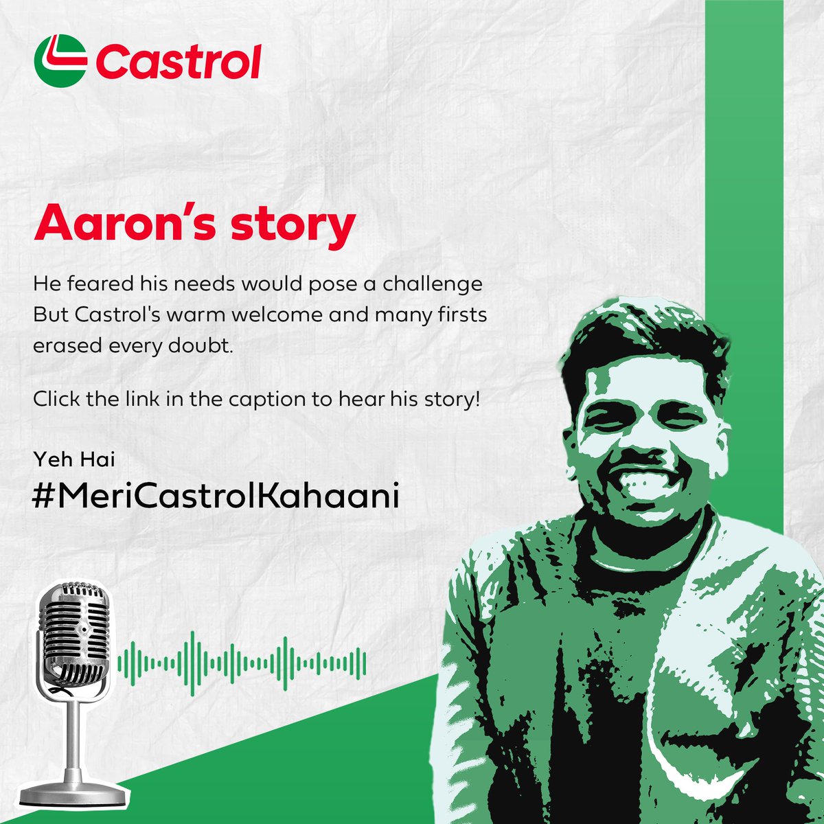 We re delighted to be back with our next installment of MeriCastrolKahaani Meet Aaron, who didn t let his challenges define him We re delighted to be back with our next installment of MeriCastrolKahaani Meet Aaron, who didn t let his challenges def...