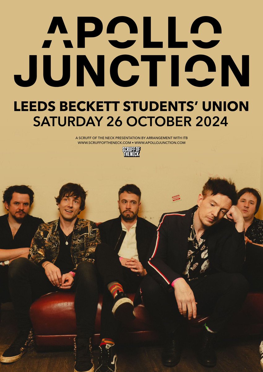 ‼️LEEDS LEEDS LEEDS‼️ We’re coming home to play The BIGGEST HEADLINE gig in our history at Leeds Beckett on Saturday 26th October 2024!! Tickets go on sale this FRIDAY at 10am 🕙 It’s going to be an unbelievable night and we would love for you all to join us. We need a