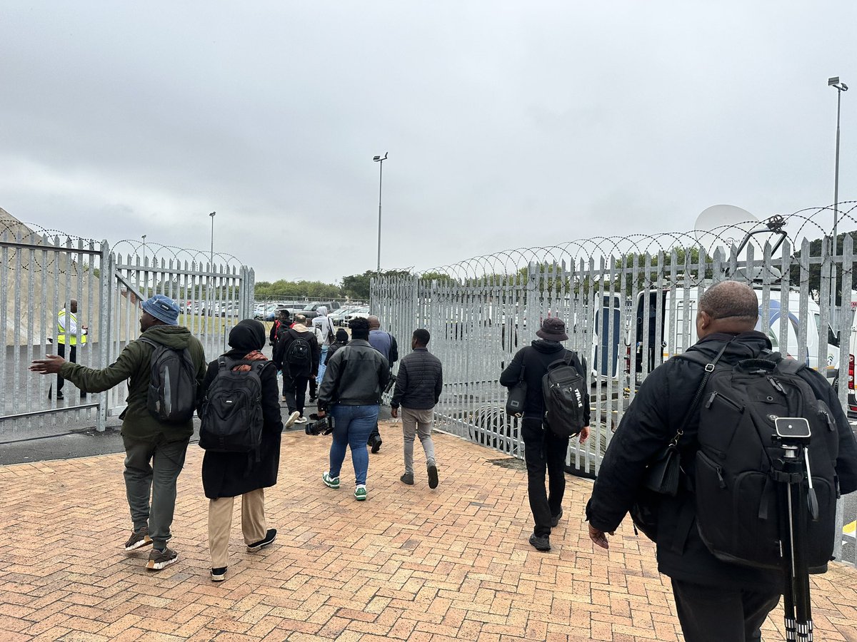 On International Workers’ Day, a group of media professionals struggle to do their work because of media accreditation issues with the Congress of South African Trade Unions (Cosatu) @_cosatu in the Western Cape.