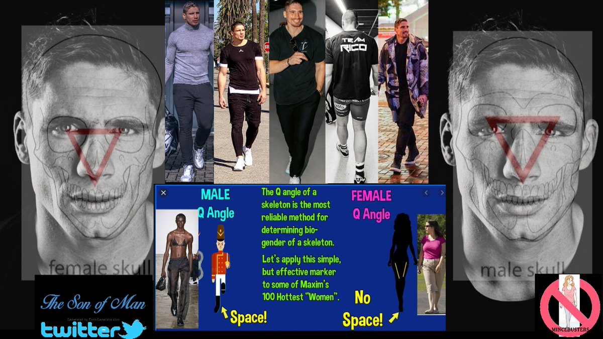 Rico Verhoeven fails the Forensic Tests/Bio female Skull match/5x the female gait/legs crossed/1 foot behind the other/1x flamingo foot/but Fanx for playing CSI with me #forensics #CSI #Egi                                          
     ~ Its ALL of them.. No Exceptions