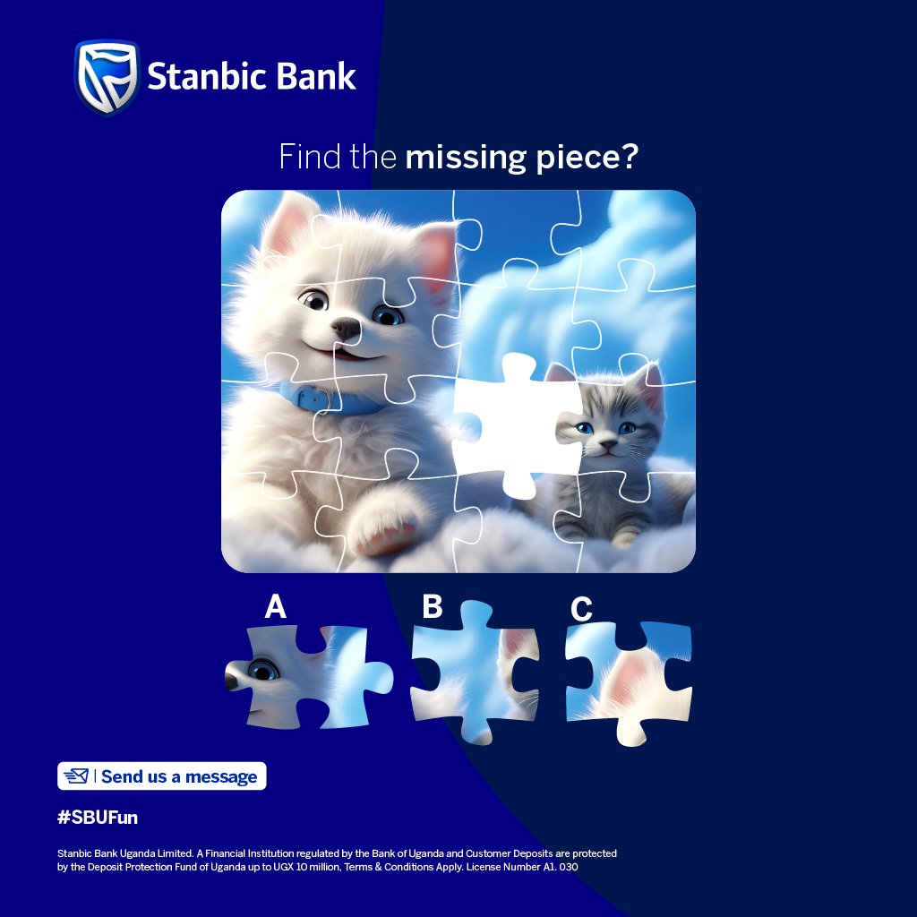 Find the missing pieceShare you answers in the comment section. #SBUFun