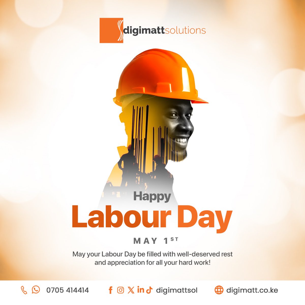 Digimattsol's tweet photo. Happy Labour Day!

#LabourDay2024 #webdevelopment #graphicdesign https://t.co/LxKSfjD4K7