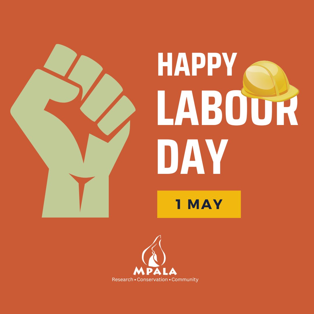Happy #LabourDay! Mpala wouldn’t be able to do its work without our employees and we’re grateful for all they do.