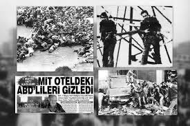 KANLI KATLİAM 1. Mayıs. 1977 Taksim meydanında tam 500 bin işçinin üzerine kurşun yağdırıldı , 35 kişi panzerlerle ezilerek öldürüldü ! Bu katliam iç ve dış güçlerin ortaklığında yapıldı, Darbeler ve karşı devrimlere zemin hazırlandı. 1.MAYIS 1977 AYDINLATILMADAN , KUTLANAMAZ