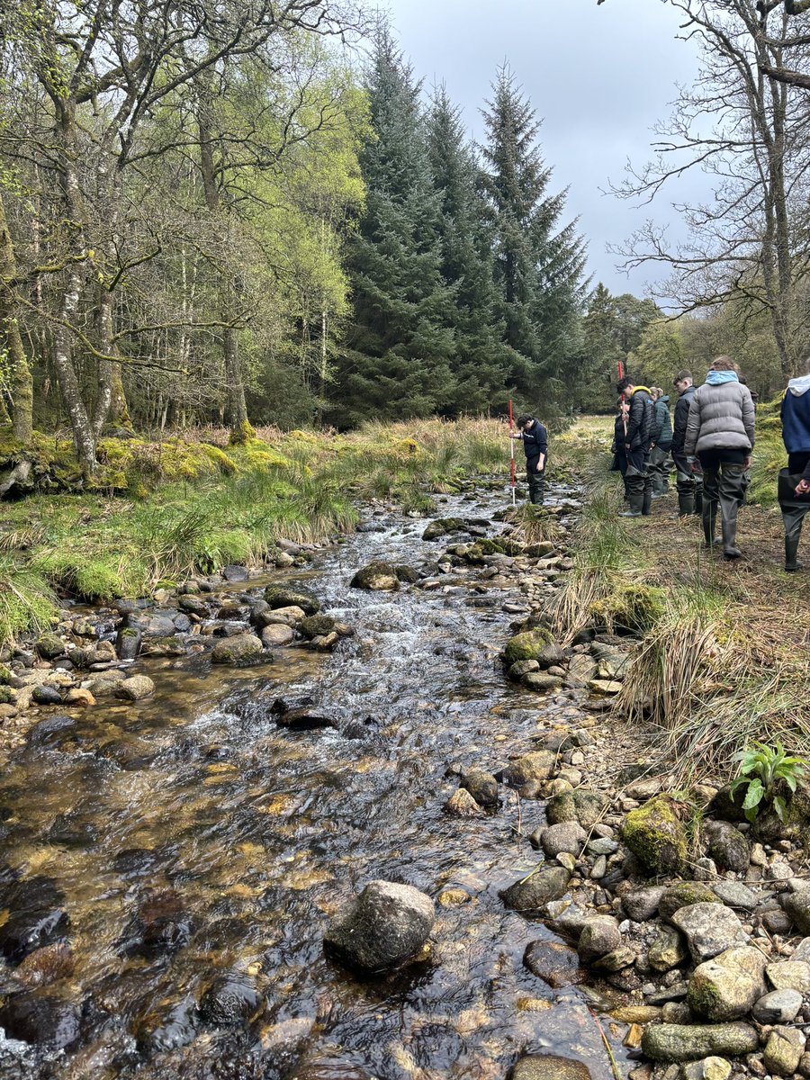 The rain did not deter our 5th Year Geography students on getting to work on their rivers field investigation at Kippure Estate, Blessington Co. Wicklow. 

A great show of team was shown; with the group working on finding erosion, transportation and deposition of the river.