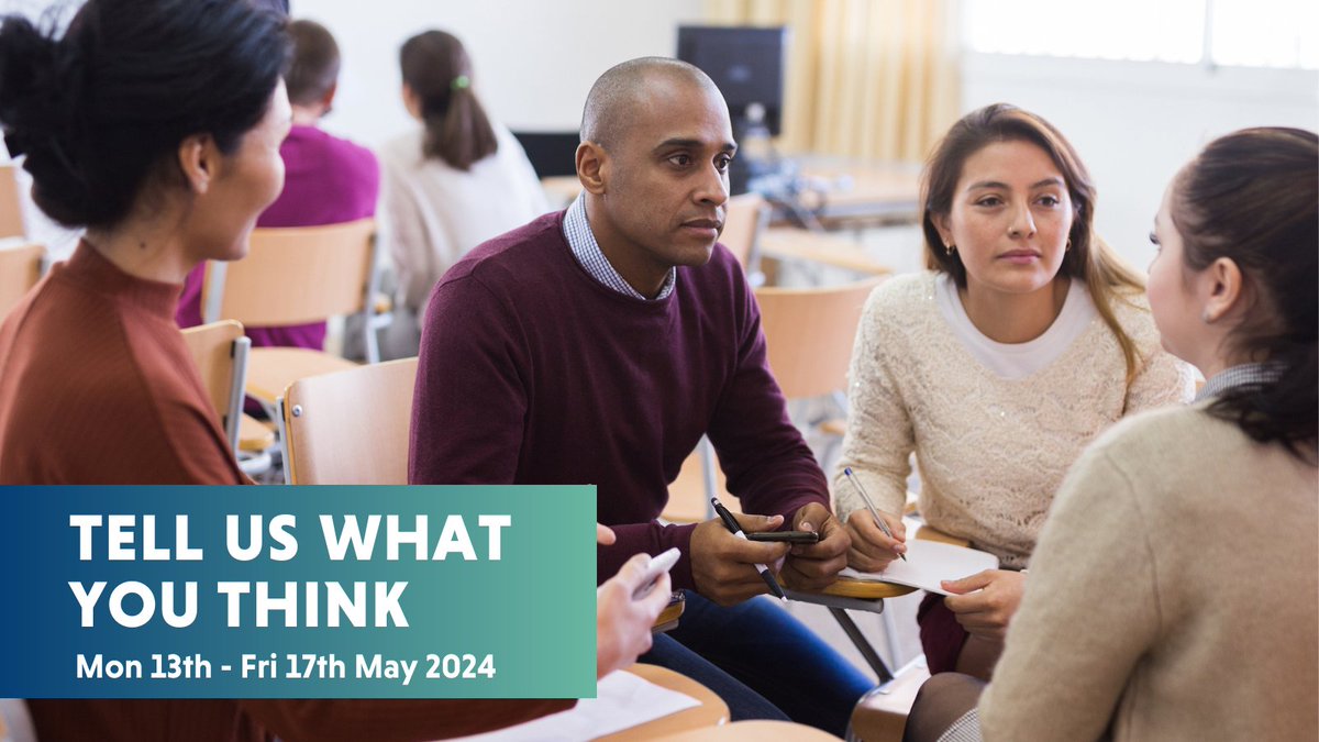 Come and tell us what you think this Summer 🗣️

Come along to our 'Tell Us What You Think' sessions and give us feedback on how to improve our college. Sessions are running between Mon 13th - Fri 17th May at Richmond and Surbiton.

Full details: bit.ly/3Q7Zv6S