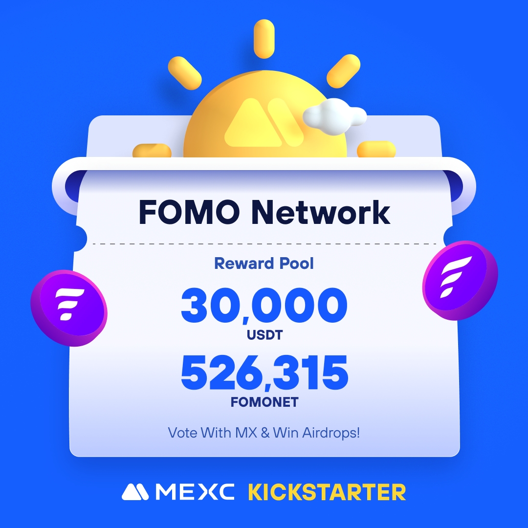 .@FOMO_Network, aiming to to decentralize social media, is coming to #MEXCKickstarter 🚀 🗳Vote with $MX to share massive airdrops 📈 $FOMONET/USDT Trading: 2024-05-02 15:00 (UTC) Details: mexc.com/support/articl…