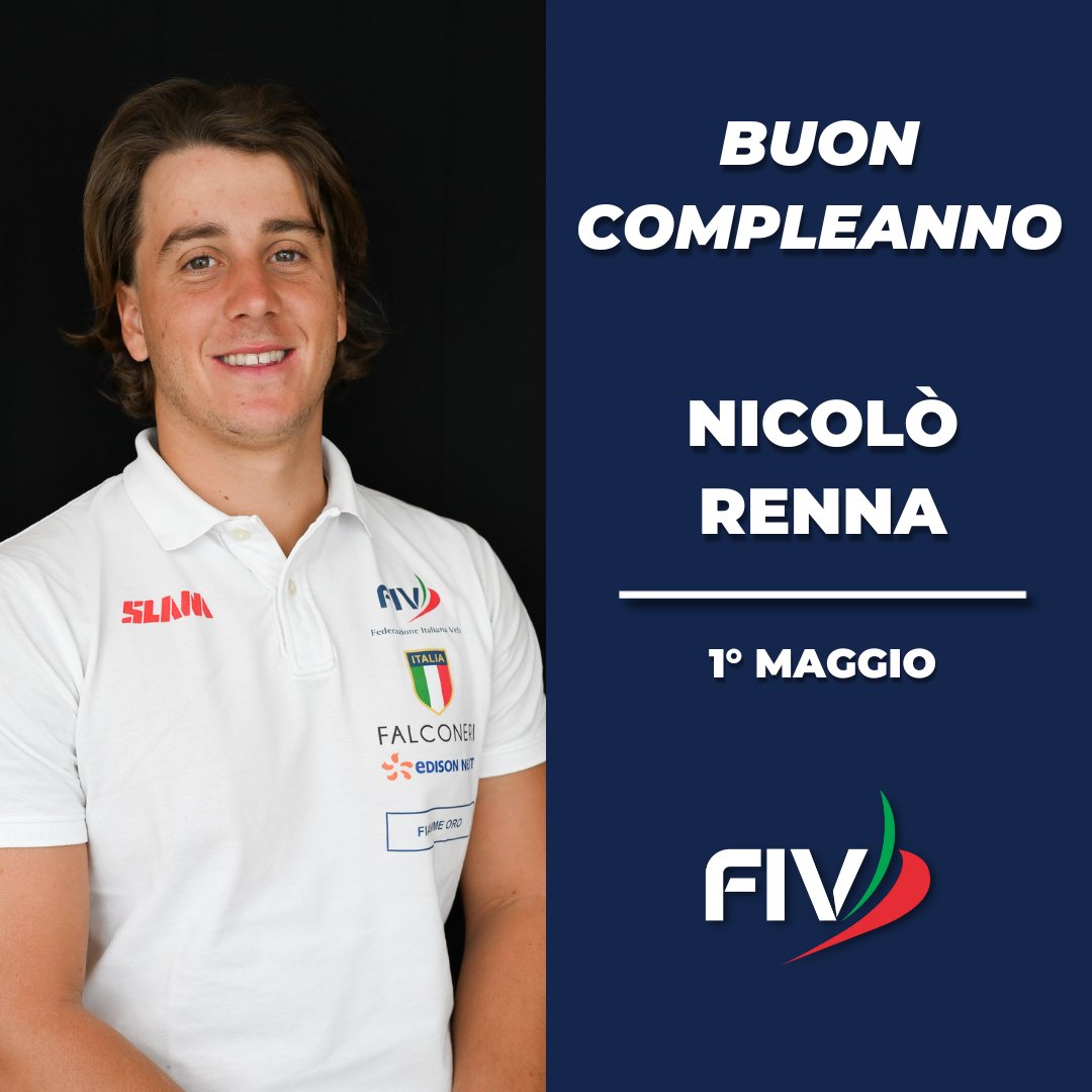 Oggi è il compleanno di Nicolò Renna, laureatosi campione del mondo iQFOiL alla rassegna iridata di febbraio a Lanzarote! 🥇 Buon compleanno Nicolò! 🎂 #AmaLaVela