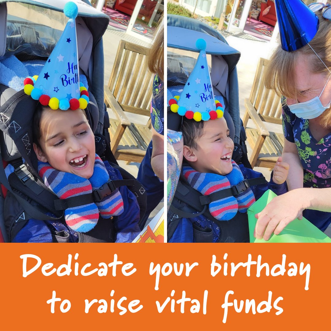 Looking for a way to help us support local children with terminal and life-shortening conditions? Start a birthday fundraiser and instead of gifts, ask for donations to Helen & Douglas House. 🧡 Find out more & make a difference today - hdh.org.uk/Birthdays