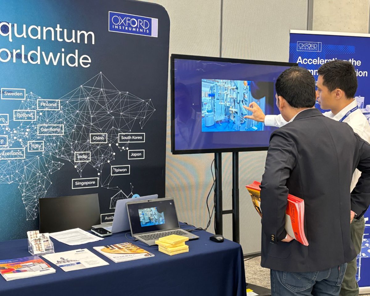 Quantum Australia showcased Australia's flourishing #quantum landscape. Last year, @OxInst launched an Australian hub dedicated to supporting the growing demand from academia and industry in areas such as quantum. Check out our blog to find out more: okt.to/yJYQ5F