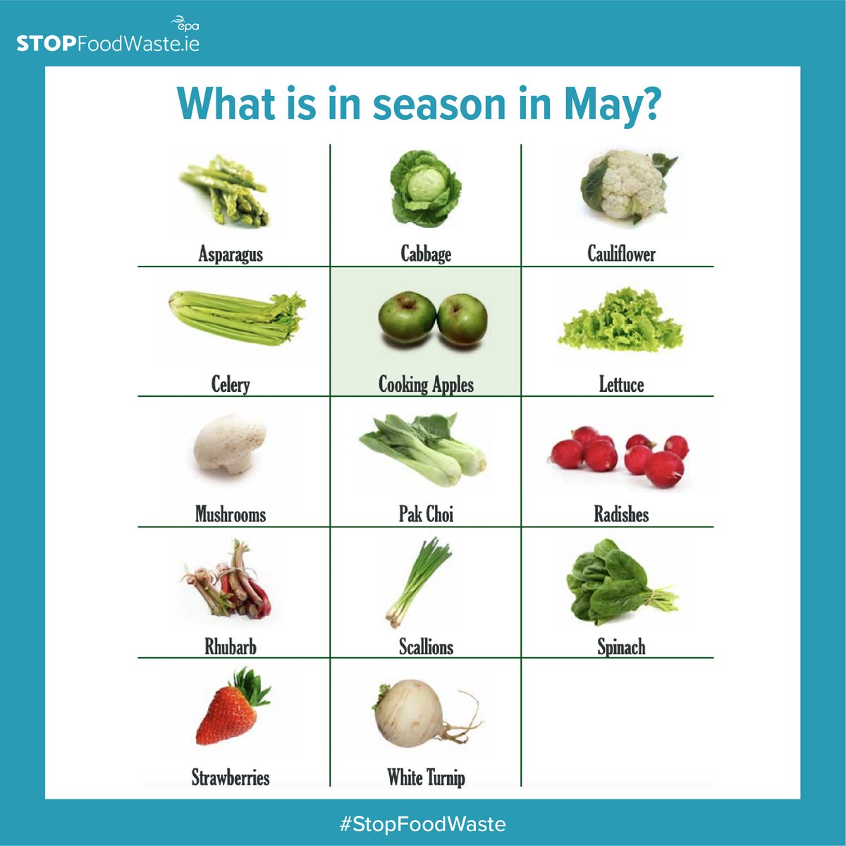 Get better for less!

Save money and get produce that lasts longer by buying locally grown, in-season produce this May. 

Download, save or screengrab our seasonal guide to help #StopFoodWaste this month.