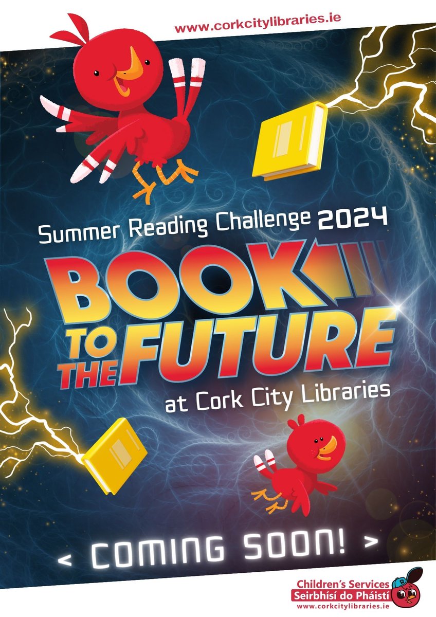 Book to the Future...at Cork City Libraries! 📕⚡  

I guess you guys aren't ready for that yet. But your kids are gonna love it.

#CorkCityLibraries #SummerReadingChallenge