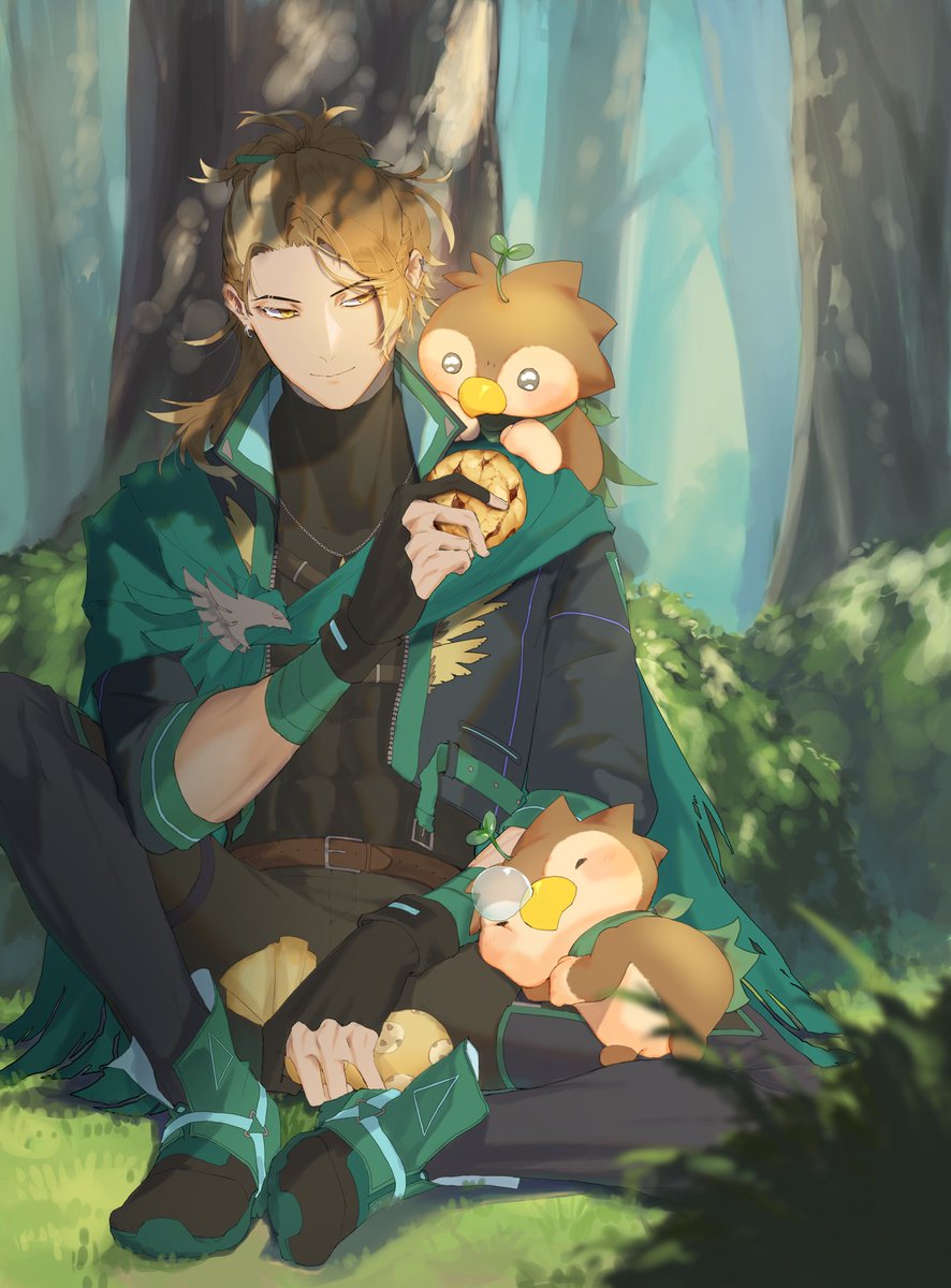 Seb_choccy_milk's tweet image. Cookies with mama💚 #GBArt #GBshowcase