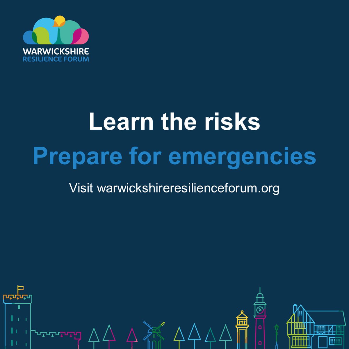 Visit the new Warwickshire Resilience Forum website to learn how you can become better prepared for emergencies in #Warwickshire. Find information and advice around the county's key risks at warwickshireresilienceforum.org