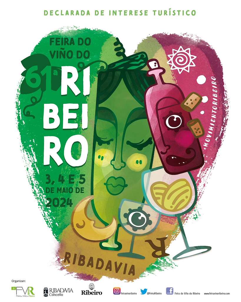 🔸 Feira do Viño do Ribeiro en Ribadavia
🔹Del viernes 3 al domingo 5 de Mayo
📍 paxinasgalegas.es/fiestas/feira-…

#fiestasgalicia #festasgalicia #fiestasdegalicia #galicia #galiciacalidade #vino #viño #feiradoviño #festadoviño #ribadavia #viñodoribeiro #viñoribeiro #feiradoviñodoribeiro