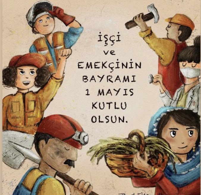 Yine işimizimin başındayız…#1MAYIS