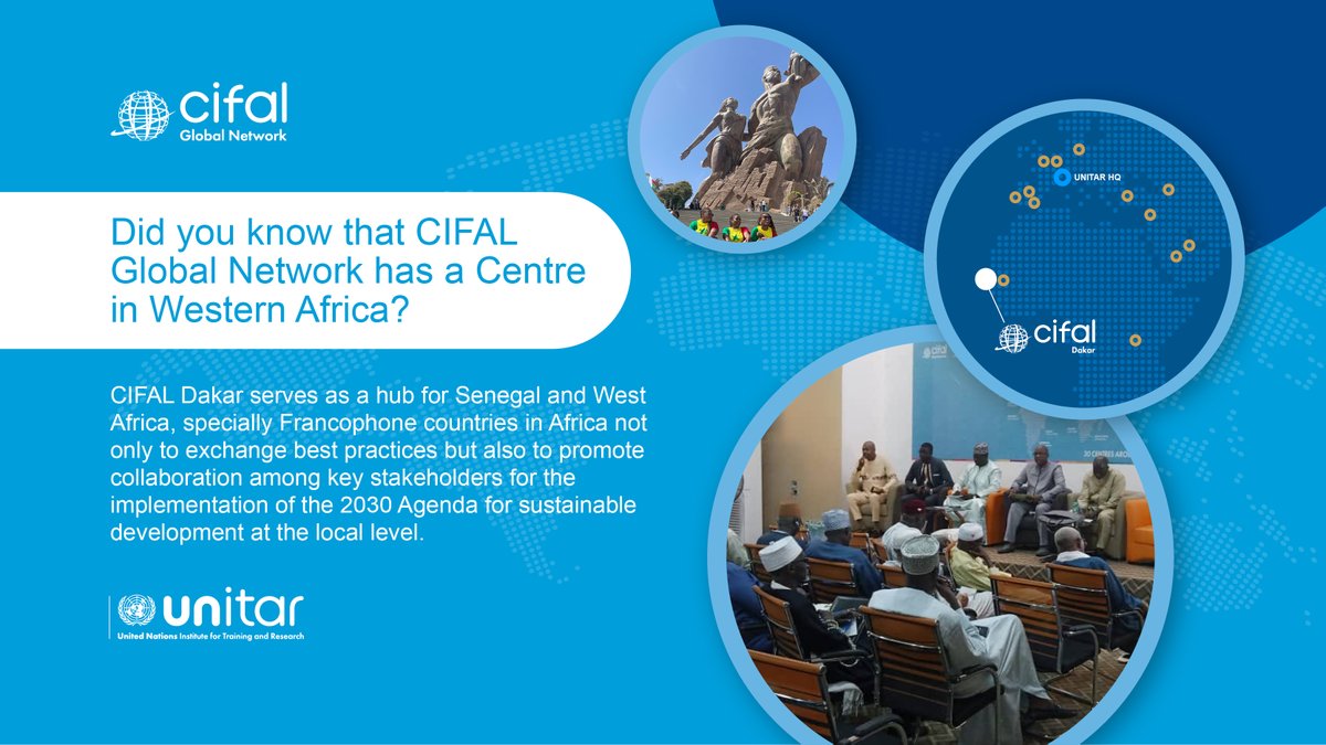 🇸🇳 @cifaldakar, established in 2019 with @villededakar, aims to promote #UrbanGovernance, advance #Agenda2030, and foster #SocialInclusion. 🤝 It's a knowledge exchange hub for Senegal & West Africa, facilitating collaboration for #SDGs. 🔗 To know more: shorturl.at/efgCW