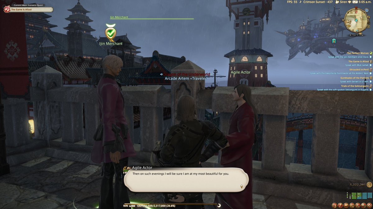 shoutout to these two bisexual guys in a kugane sidequest