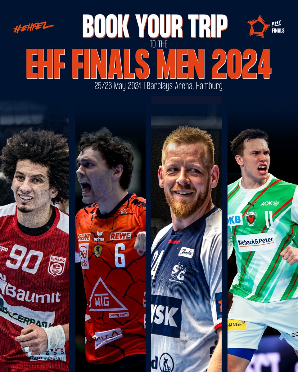 ehfel_official's tweet photo. 4️⃣ teams 2️⃣ days 2️⃣ games to rise the trophy 🏆 to be the #ehfel #elm winners 👏

Are you going to miss out? 🙄

Get your tickets now in the link below 👇

https://t.co/6aoYsdNd3f

 #AllIn https://t.co/fsyIjPLzjC
