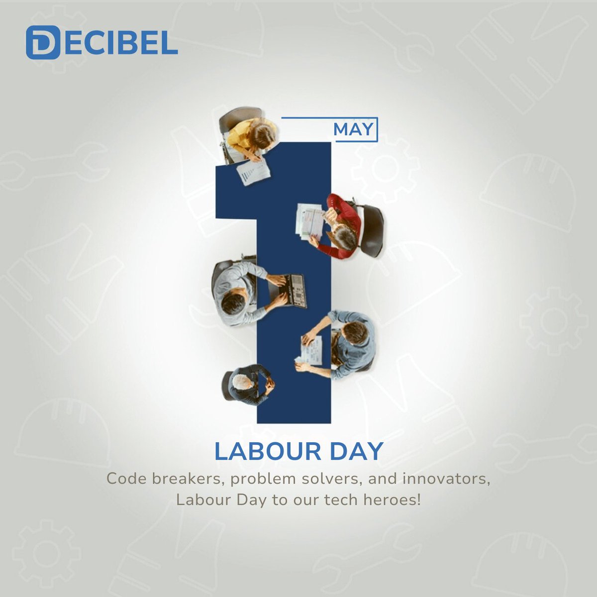 decibel_hrms's tweet photo. Happy Labour Day to all the brilliant minds out there who crack the code of innovation every day! Let's celebrate the dedication and hard work of our tech heroes.

#LabourDay #TechHeroes #Innovation #ProblemSolvers #CodeBreakers #Decibel https://t.co/aijSn8t4OL
