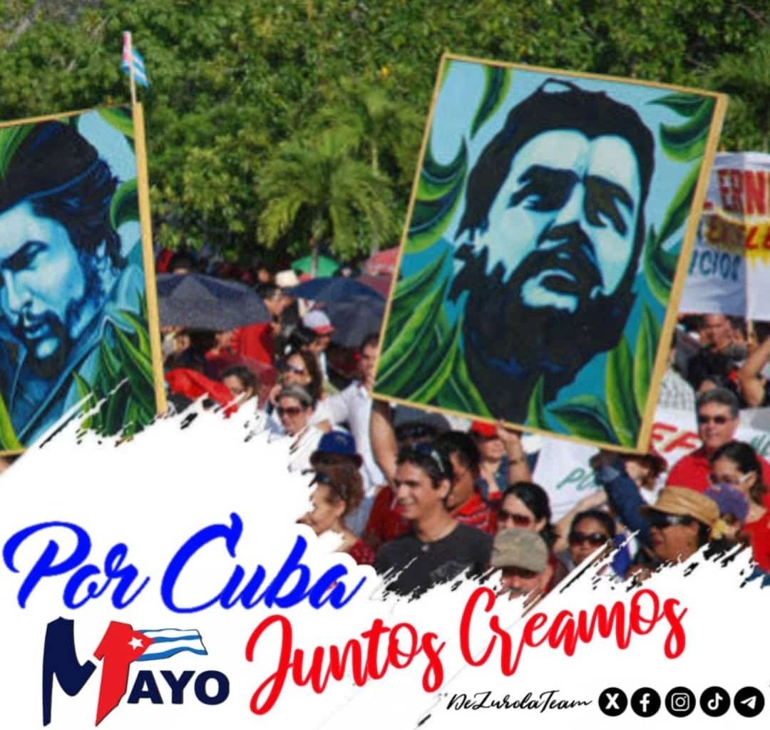Es cierto q tenemos problemas económicos debido al bloqueo, pero no se equivoquen, la mayoría del pueblo cubano apoyamos a la Revolución, existen sobradas razones por la que no claudicaremos jamás. #PorCubaJuntosCreamos #1Mayo