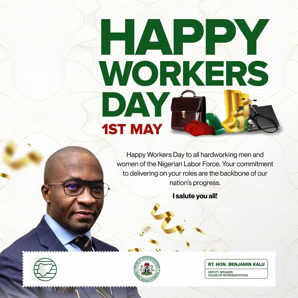 On this special day, I salute the hardworking men and women of the Nigerian labour force. Your invaluable contributions and dedication are the backbone of our nation’s progress. As we celebrate this International Workers’ Day, our commitment stands firm in prioritizing your…