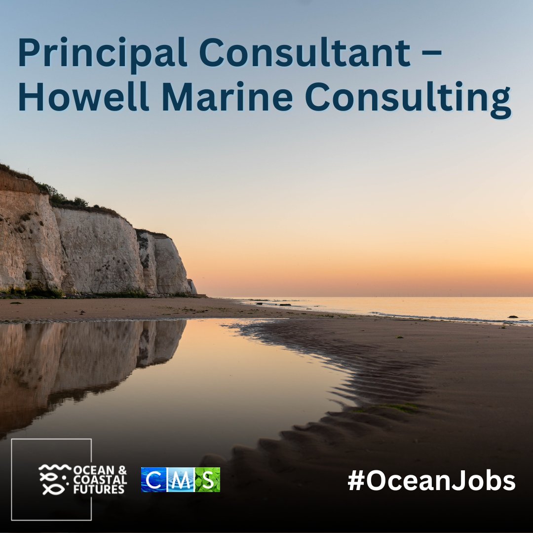 🔔#job: Principal Consultant – @HowellMarineCo ▪️Location: UK Home-based ▪️Closing: 17 May❗ ▪️Salary: £43k - £50k ▪️Full details 👉cmscoms.com/?p=39030 🔍Sign up for our #OceanJobs emails here 👉 bit.ly/3MiyV7i #hiring #vacancy #marine