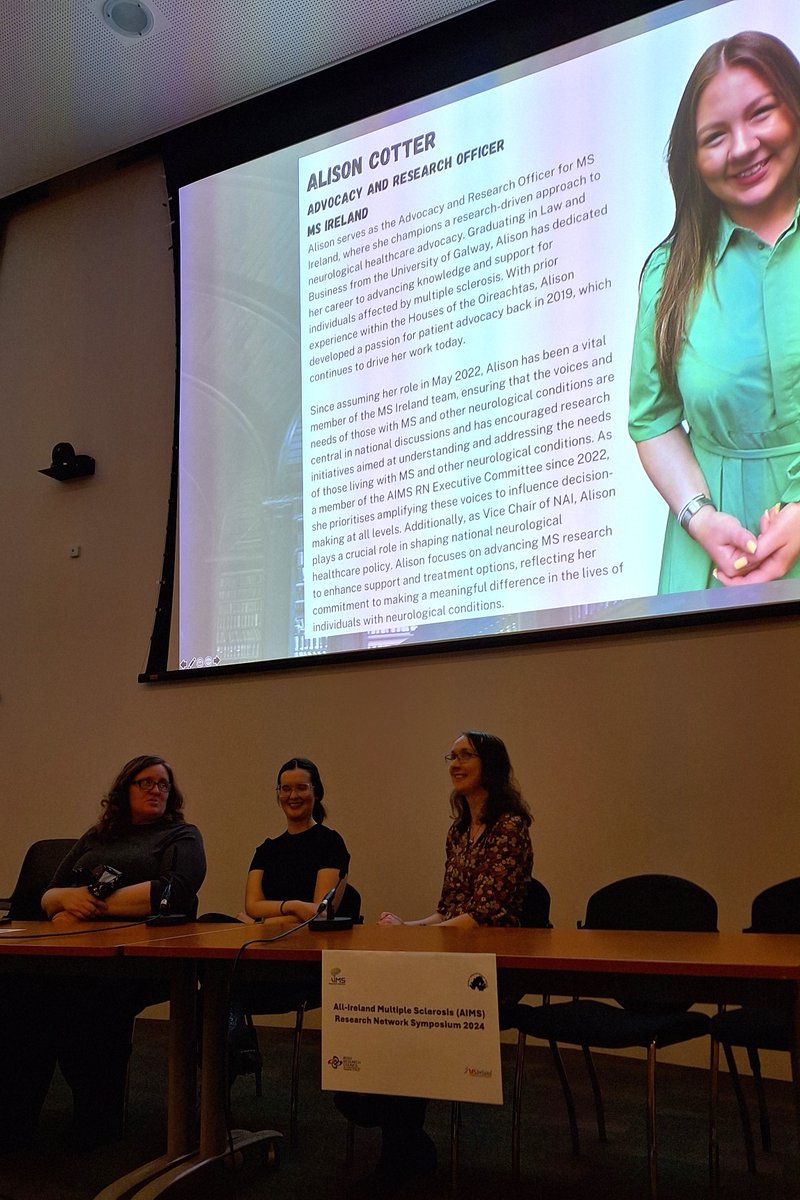 AIMS-RN (@aims_rn) on Twitter photo We just had a nice share of thoughts and experience on #PPI (Public and Patient Involvement) <a href="/PPI_Ignite_Net/">PPI Ignite Network Ireland</a> in MS here in the #AIMSRN2024 symposium in <a href="/tcddublin/">Trinity College Dublin</a>, lead by Alison Cotter from <a href="/MSIRELAND/">MS Ireland</a>๐ค๐ญ We just had a nice share of thoughts and experience on #PPI (Public and Patient Involvement) <a href="/PPI_Ignite_Net/">PPI Ignite Network Ireland</a> in MS here in the #AIMSRN2024 symposium in <a href="/tcddublin/">Trinity College Dublin</a>, lead by Alison Cotter from <a href="/MSIRELAND/">MS Ireland</a>๐ค๐ญ