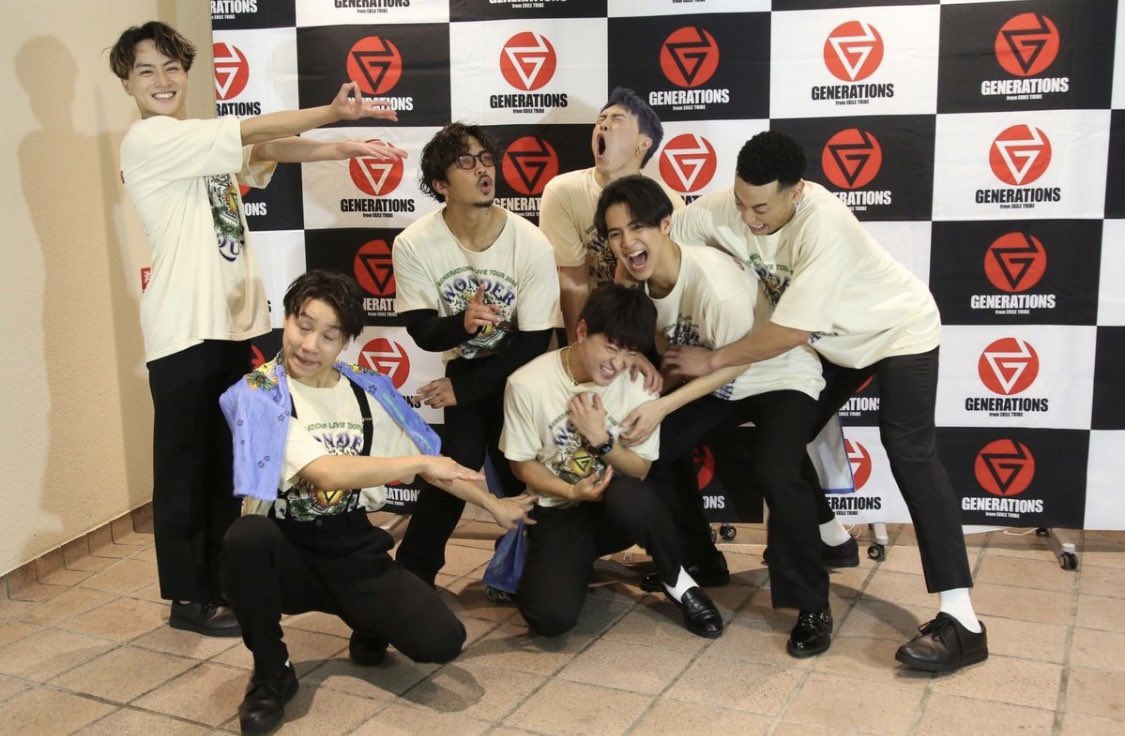 hinadreamers's tweet photo. 7人でGENERATIONS https://t.co/wmey5vQkWv