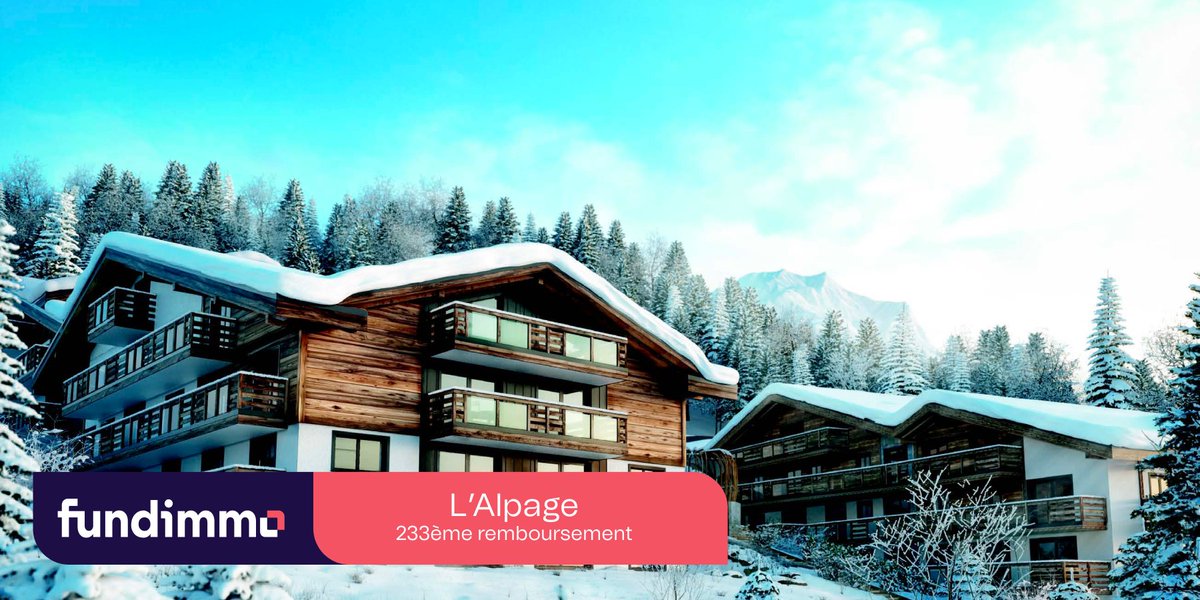 ✅ 233ème remboursement pour Fundimmo : L'Alpage

Les 94 investisseurs du projet se voient rembourser leur capital de 716.000€ et plus de 81.626€ d’intérêts bruts !

Investir présente un risque de perte du capital et d’illiquidité.

#investissement #crowdfunding #immobilier