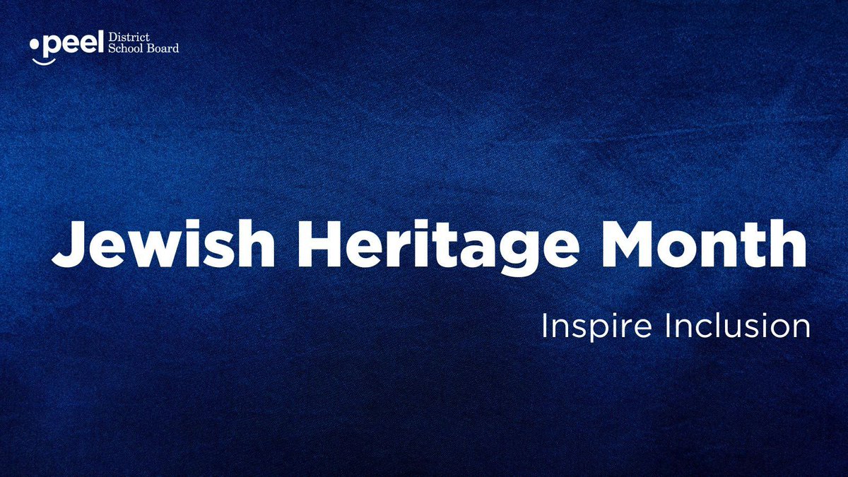 During Jewish Heritage Month, we recognize and celebrate the rich heritage, history and contributions of Jewish Canadians and Jewish communities from around the world. #JewishHeritageMonth #CelebrateDiversity