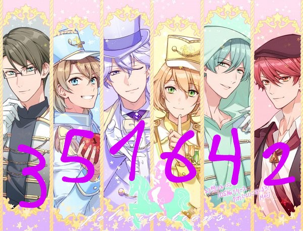 🎡Gensou Manege LI prediction ranking🎡
 With the localization announcement I thought it would be interesting to do this👀
It's one of the very few times I'm more excited for the poster boy and the childhood friend than for the stoic character🤣